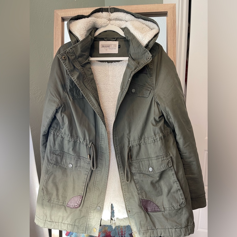 Sherpa lined jacket